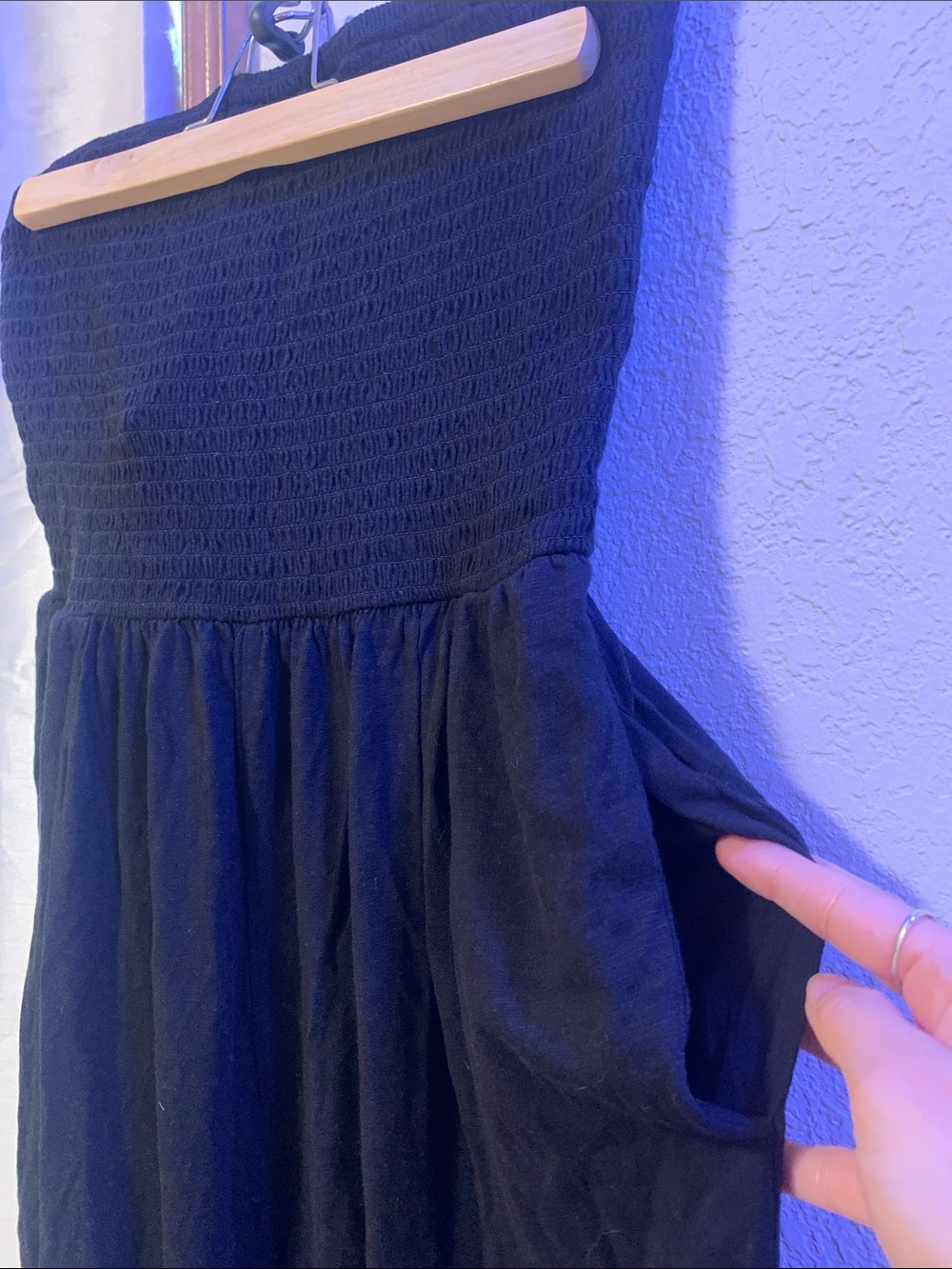 Sunchaser Knit Smocked Tube Jumpsuit - Picture 4 of 5
